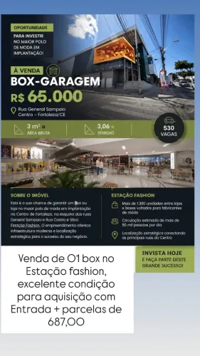 Box no estação fashion - Setor verde