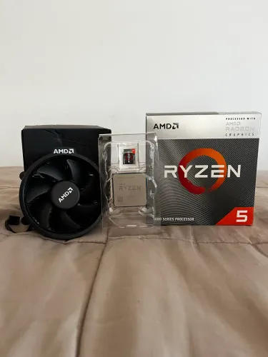 Processador Ryzen 5 4600g 3.7 Ghz (4.2 TURBO) Vídeo Integrado