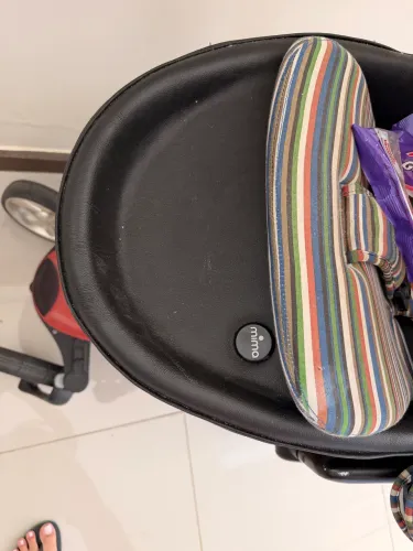 Carrinho de bebê Mima Vermelho