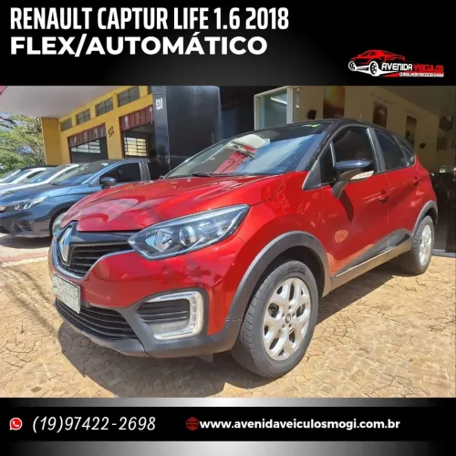 Renault Captur Life 1.6 16V Flex 5P Aut. 2018