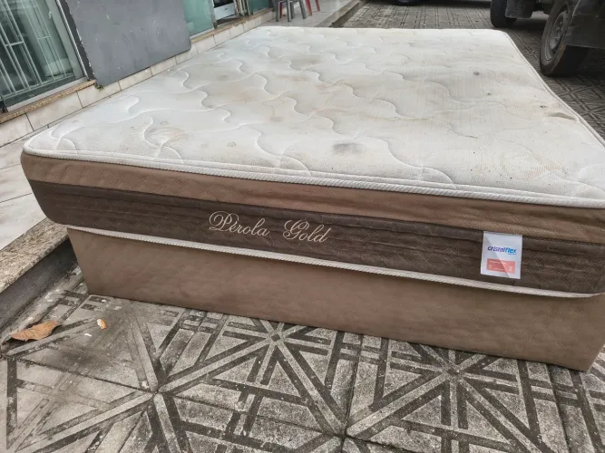 Conjunto cama box casal