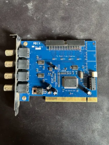 Placa de Captura de Vídeo PCI para CFTV (DVR de câmeras analógicas).