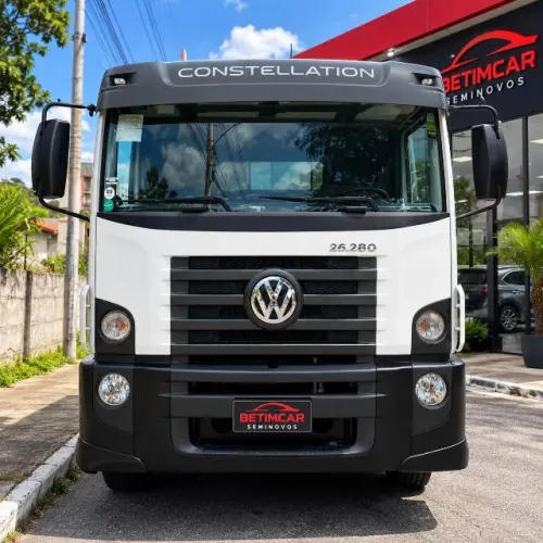 Atego 2730 6x4 Diesel 2022 Branco 