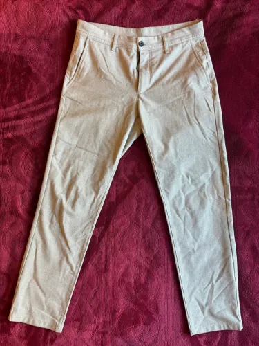 Calça social masculina Zara cor gelo TAM. 42 ou médio 
