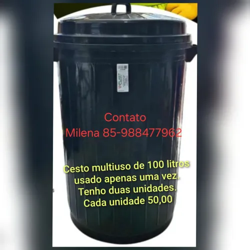 Baldes de 100litros