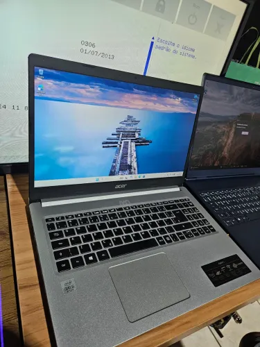 Notebook Acer Aspire 5 i5 10TH 8gb ddr4 ssd 256gb M2 Em estado de novo Garantia e Nota