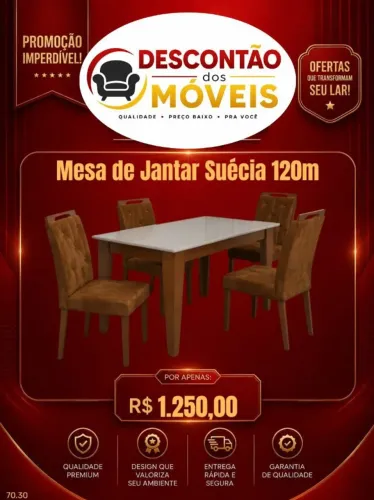 Mesa de Jantar Suecia