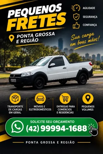 Pequenos Fretes Rápidos - SP, PR e SC