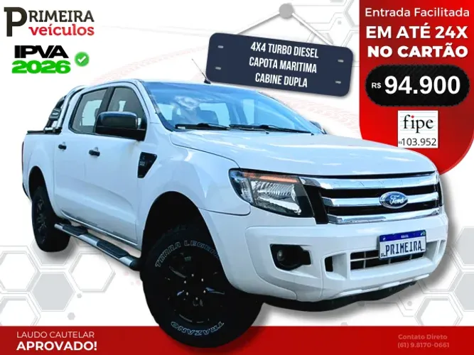 Ford Ranger XLS 3.2 20V 4X4 CD Diesel Mec. 2015