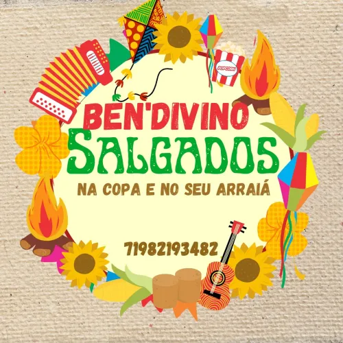 Salgados para eventos e lanchonete
