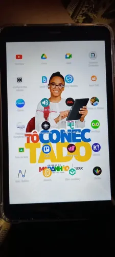 Oportunidade! Tablet do Governo - simples, funcional e ótimo para crianças