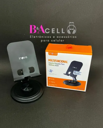 Suporte de Mesa Multifuncional para Celular e Tablet Inova MD-13135