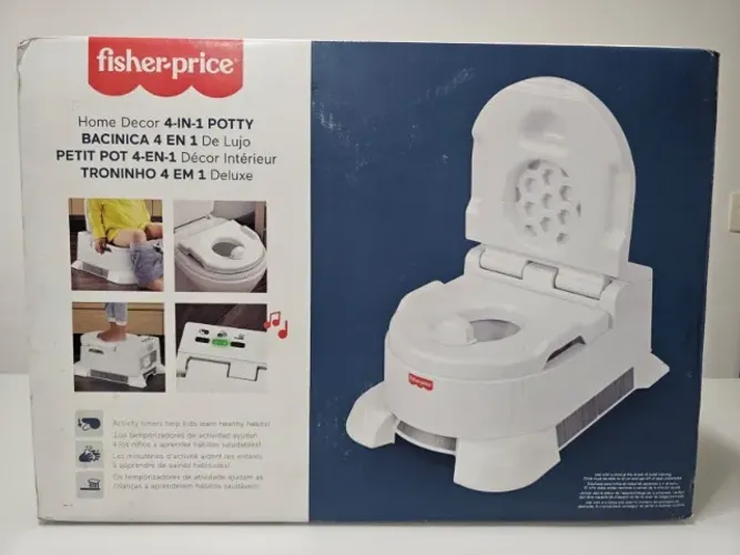 Troninho Fisher-Price 4 em 1 Deluxe - Novo