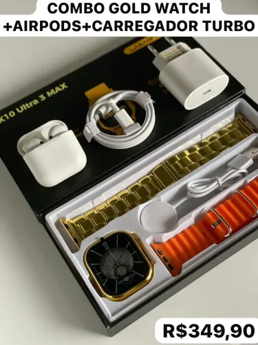 COMBO WATCH+FONE+CARREGADOR