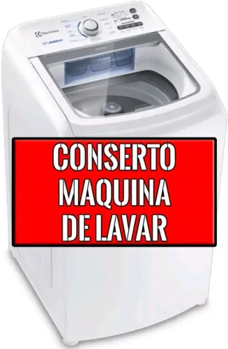 Máquina de lavar conserto e manutenção