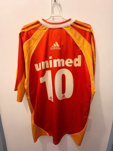 Camisa Fluminense Centenário Laranja 2002