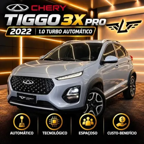 Chery Tiggo 3X PRO 1.0 Turbo Flex AUT 2022