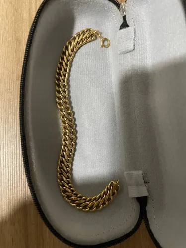 Pulseira Lacraia Ouro 18k