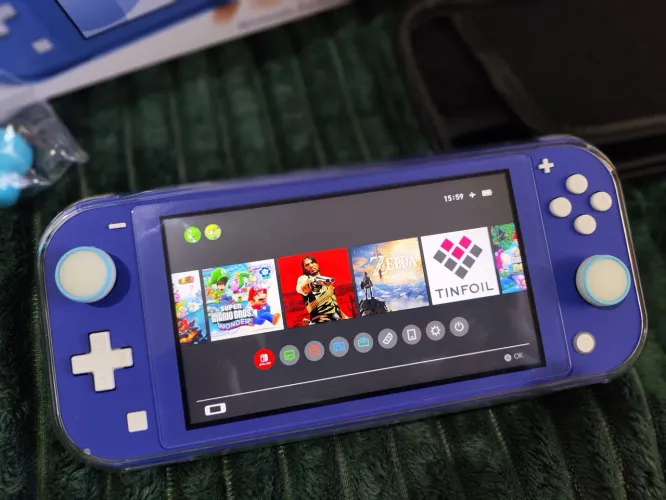 Nintendo switch lite desbloqueado - novo