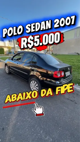 Volkswagen Polo Sedan 1.6 MI Total Flex 8V 4P 2007