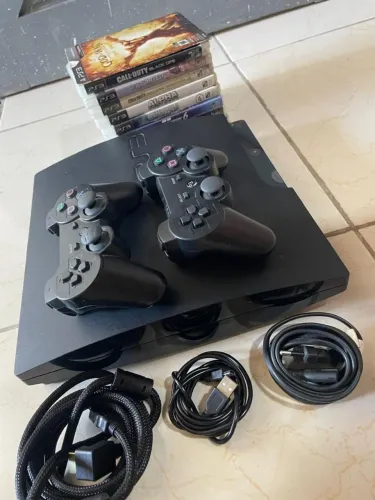 PS3 SLIM DESBLOQUEADO COMPLETO