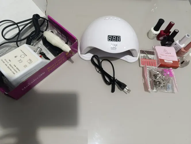 Kit unha em gel + brinde