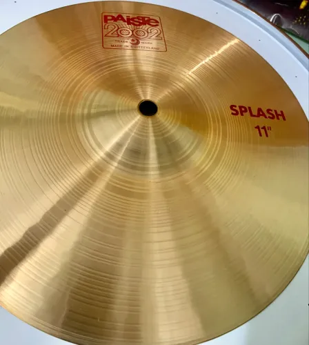 Prato Paiste 2002 Splash 11? ótimo estado