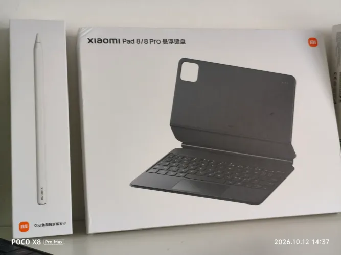 Tablet xiaomi pad 8 512G - Acompanha todos acessórios 
