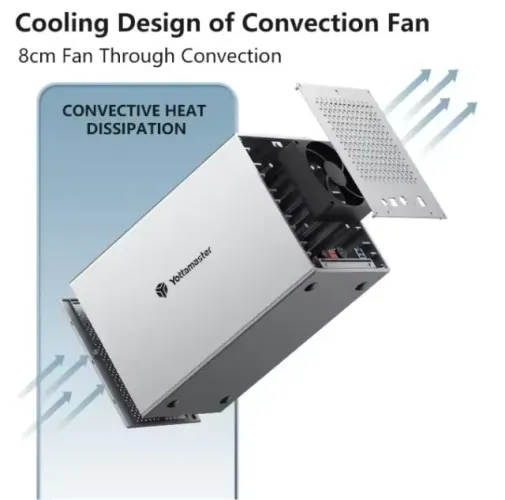 Yottamaster PS500C3 Gabinete de HD 5 Baias