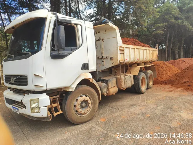 Orçamento de caminhão de aterro em Brasília