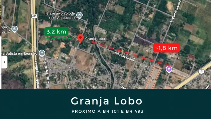 Lote/Terreno para venda possui 85000 metros quadrados em Mazomba - Itaguaí - Rio de Janeir