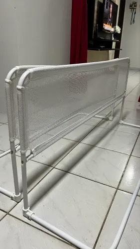 2 grades de proteção para cama (guarda) 