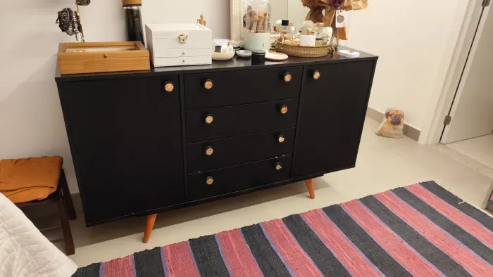 Cómoda/gaveteiro/rack semi nova!