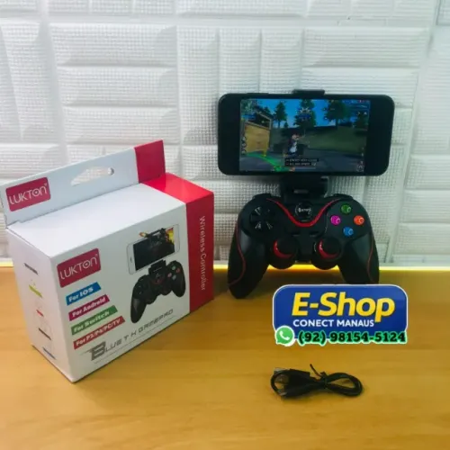 Controle Sem Fio Bluetooth Para Celular Joystick - Entrega Grátis