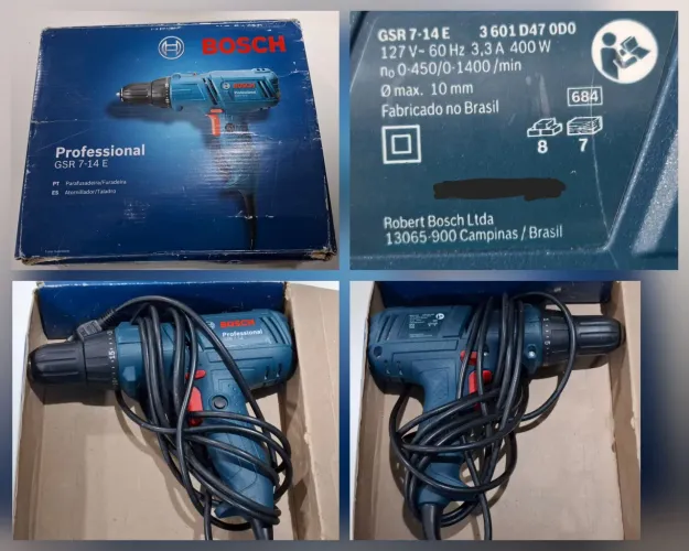 Parafusadeira e furadeira Bosch GSR 7-14