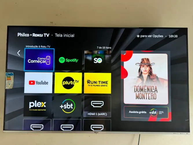 Tv Philco Roku 58 Perfeita