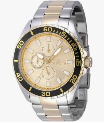 Invicta Pro Diver Stainless Steel Men's Quartz Watch - 46mm (Novo)