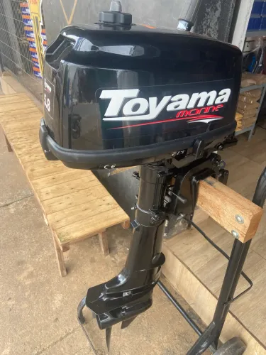 Motor popa toyama 5.8 frente, neutro e ré! Impecável****