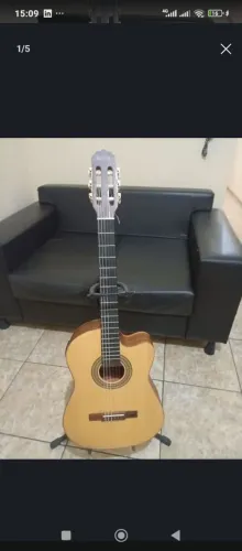 Violão rozini RX515 tampo maciço 