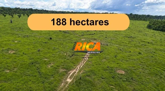 Vende-se Fazenda com, 188 Hectares por R$ 3.120.000 - Área Rural de Candeias do Jamari- RO