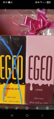Perfume EGEO Boticário