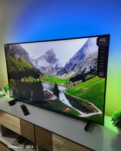 Android Tv Phillips UHD 4K Ambilight 55 Polegadas HDR10 Dolby Atmos, VVR, na caixa com NF