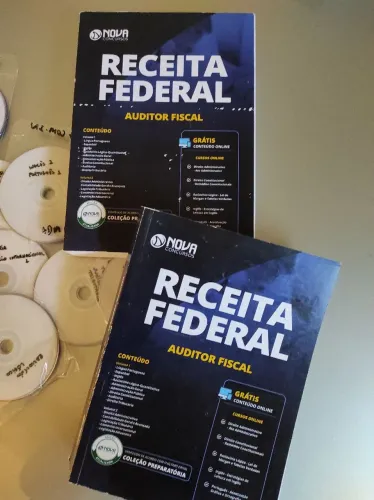 Duas apostilas com CDS para concurso da Receita Federal