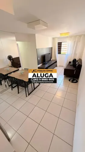 Alugo ótimo apartamento mobiliado no coração da Ponta Verde - Maceió - AL