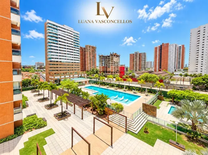 Condominio Renata Luciano Cavalcante 3 Quartos 2 suites Vista livre