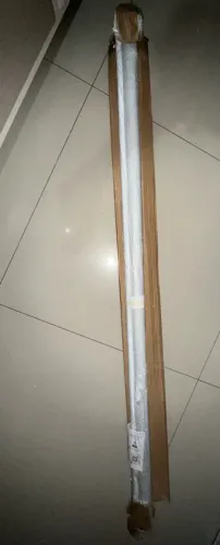 Cortina Persiana De Rolo Blackout Pvc Corta Luz L 4ACinza 1,7x1,4 A Cor:Cinza