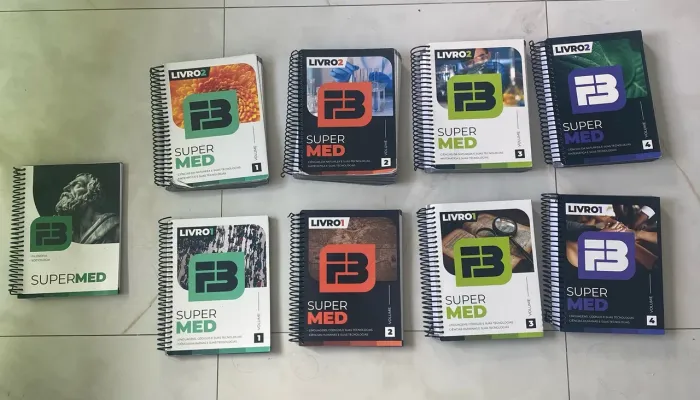 Conjunto de livros FB Super Med