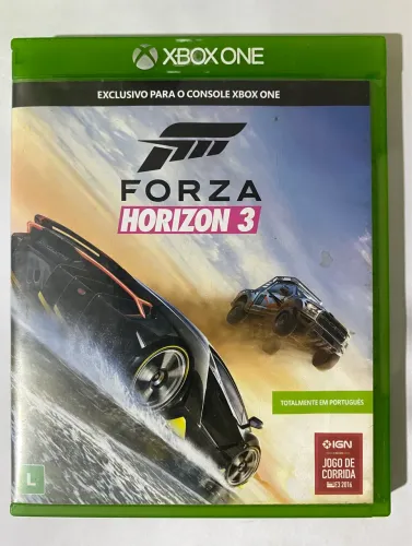 Jogo Forza Horizon 3 Mídia Física Xbox One e Xbox Series X Original