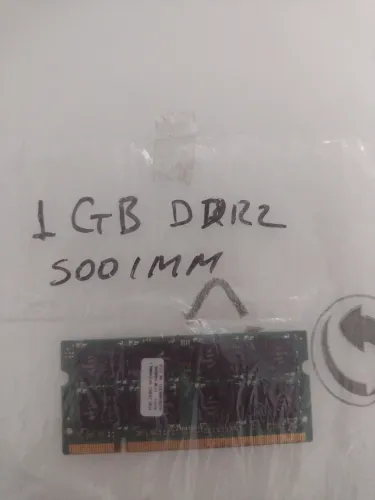 Memória ram 1GB DDR2 500 IMM whatsapp *