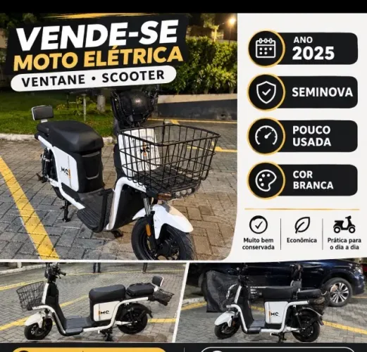 Vendo Moto elétrica semi nova